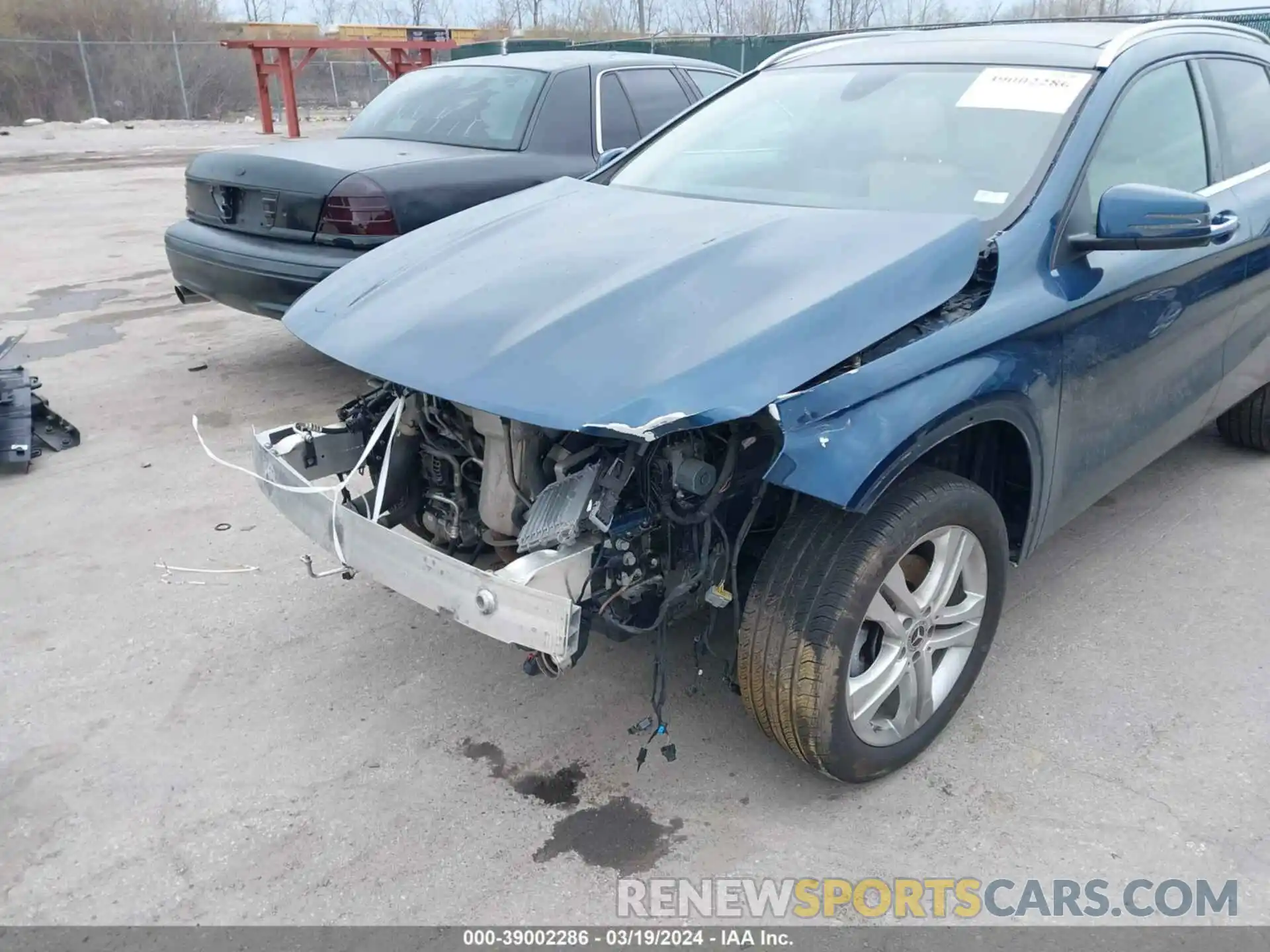 6 Photograph of a damaged car WDCTG4GB3KJ621926 MERCEDES-BENZ GLA 250 2019