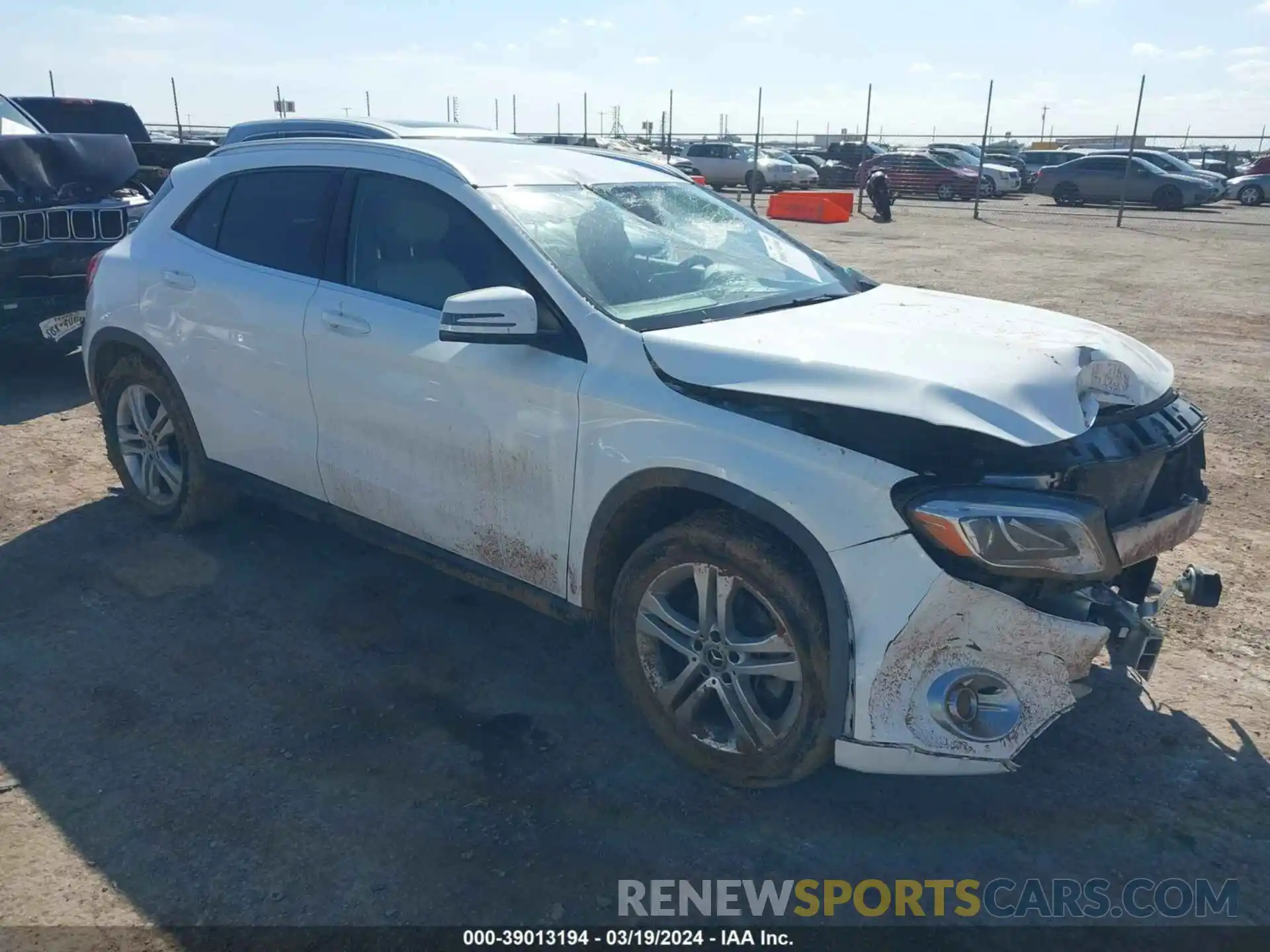 1 Photograph of a damaged car W1NTG4EB1LU029135 MERCEDES-BENZ GLA 250 2020