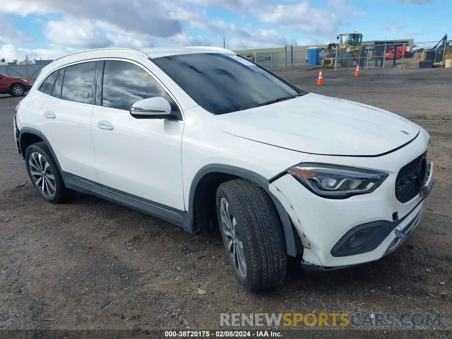 1 Photograph of a damaged car W1N4N4GB4MJ311652 MERCEDES-BENZ GLA 250 2021