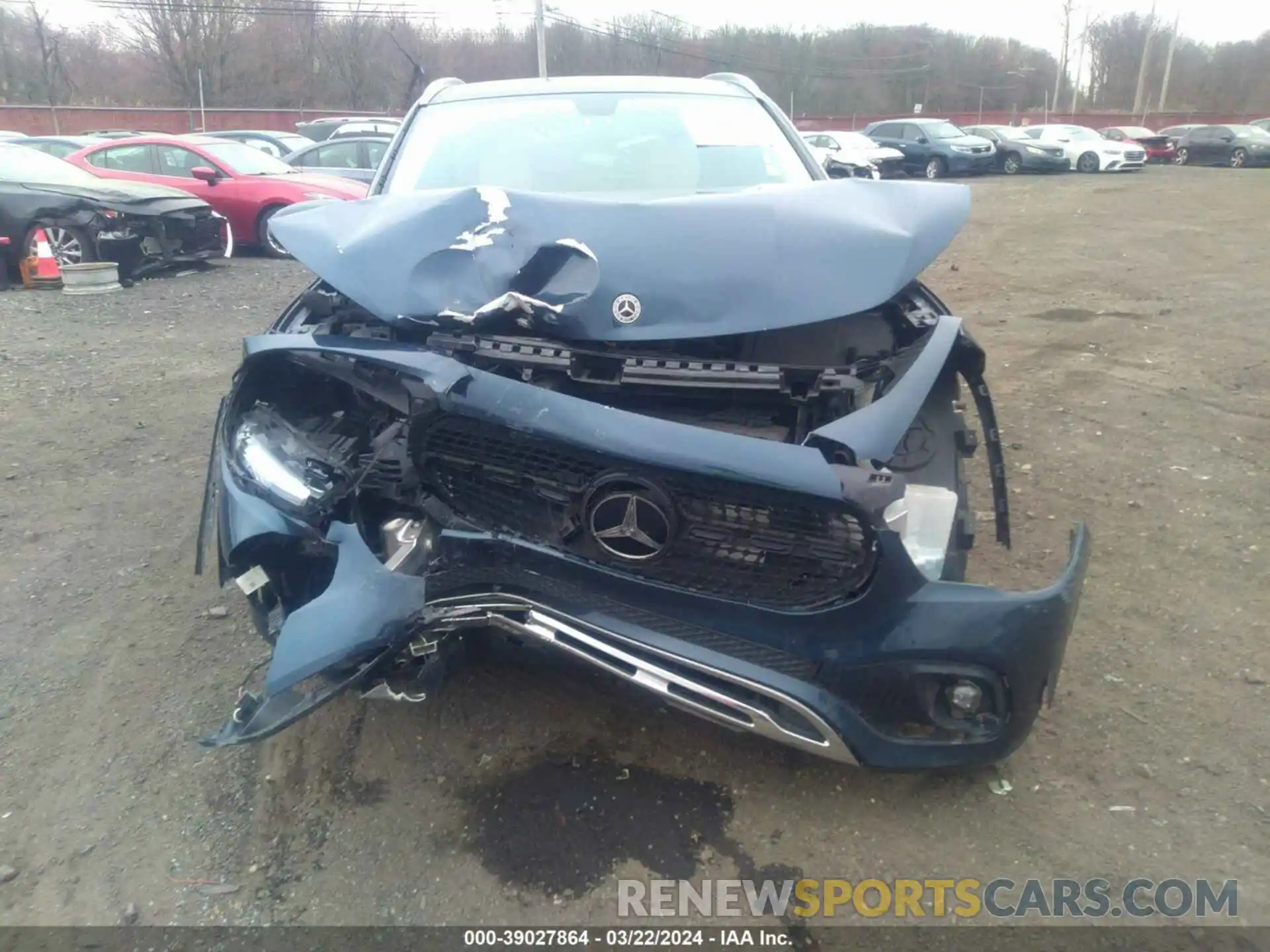 11 Photograph of a damaged car W1N4N4HB3MJ254505 MERCEDES-BENZ GLA 250 2021