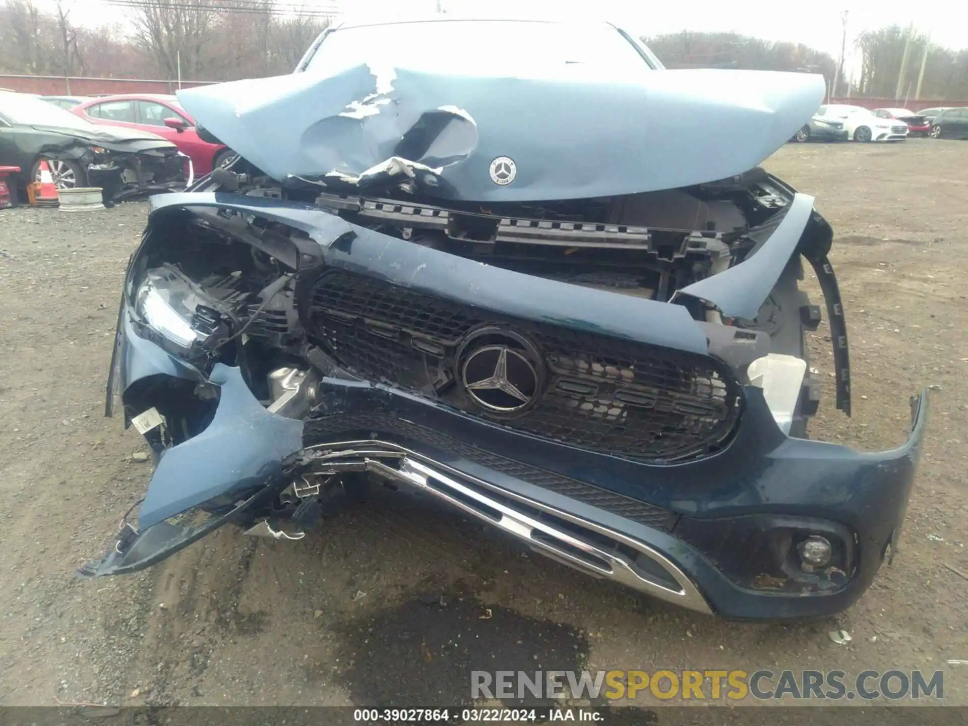 6 Photograph of a damaged car W1N4N4HB3MJ254505 MERCEDES-BENZ GLA 250 2021