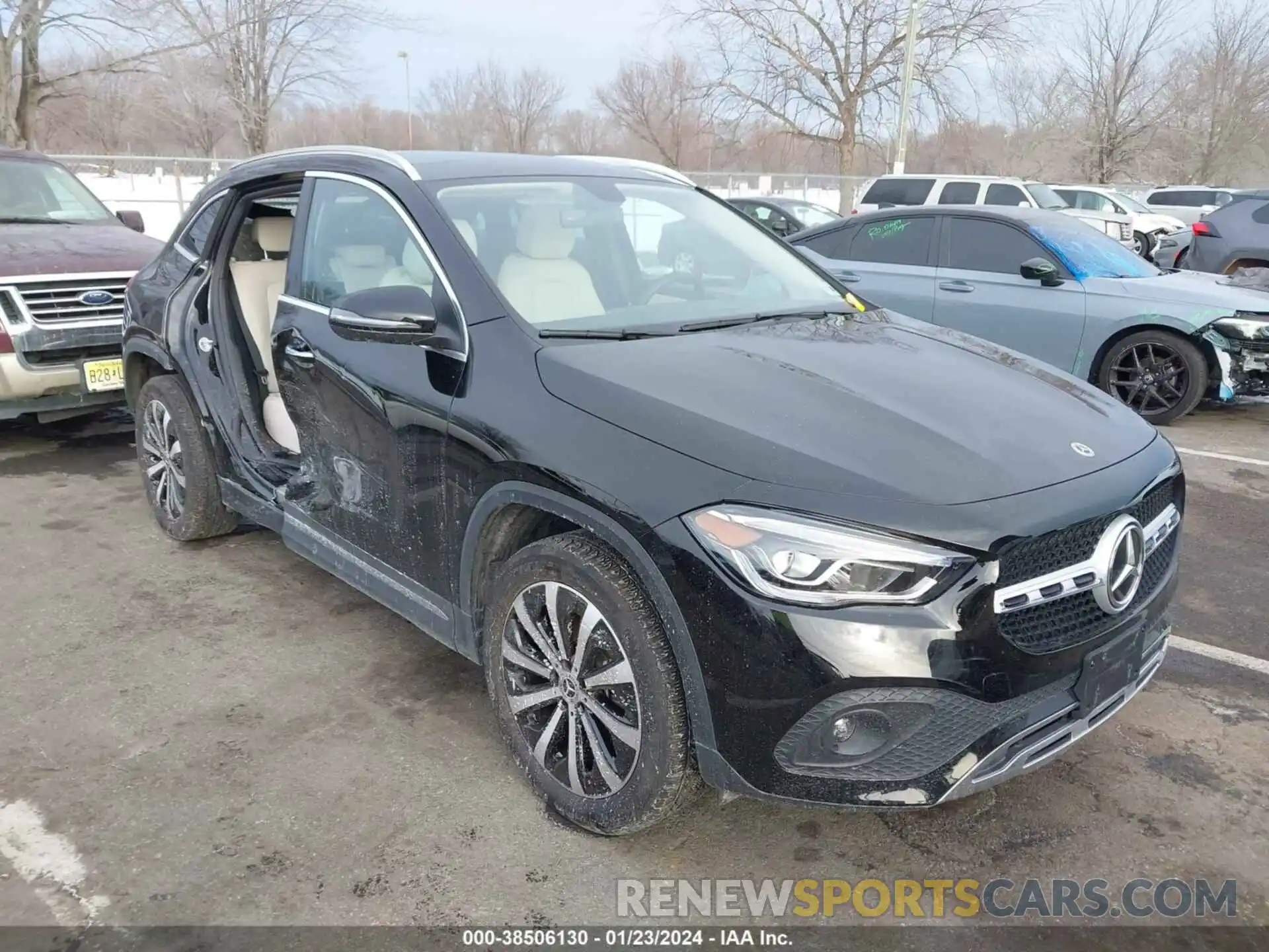 1 Photograph of a damaged car W1N4N4HB3MJ310751 MERCEDES-BENZ GLA 250 2021