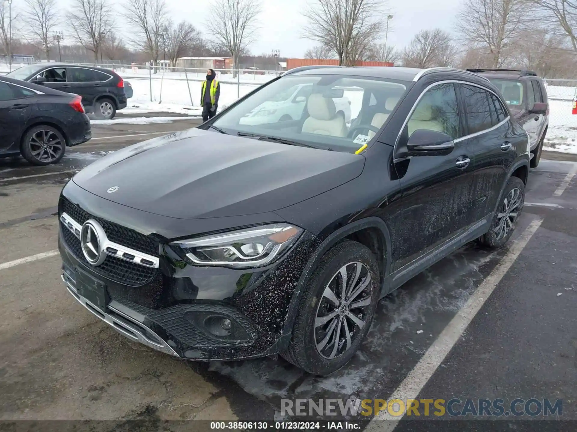 2 Photograph of a damaged car W1N4N4HB3MJ310751 MERCEDES-BENZ GLA 250 2021