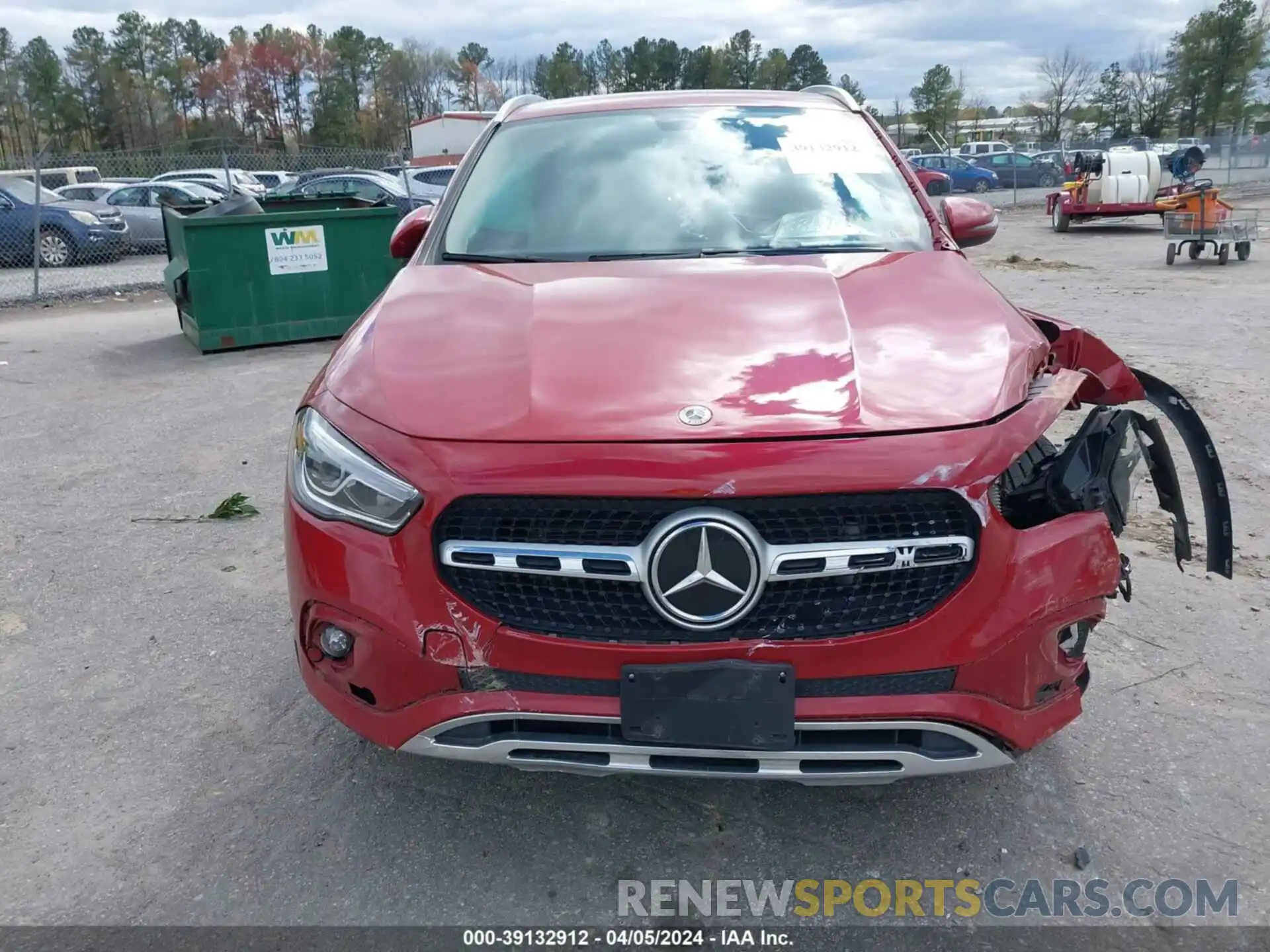 12 Photograph of a damaged car W1N4N4HB8MJ207521 MERCEDES-BENZ GLA 250 2021