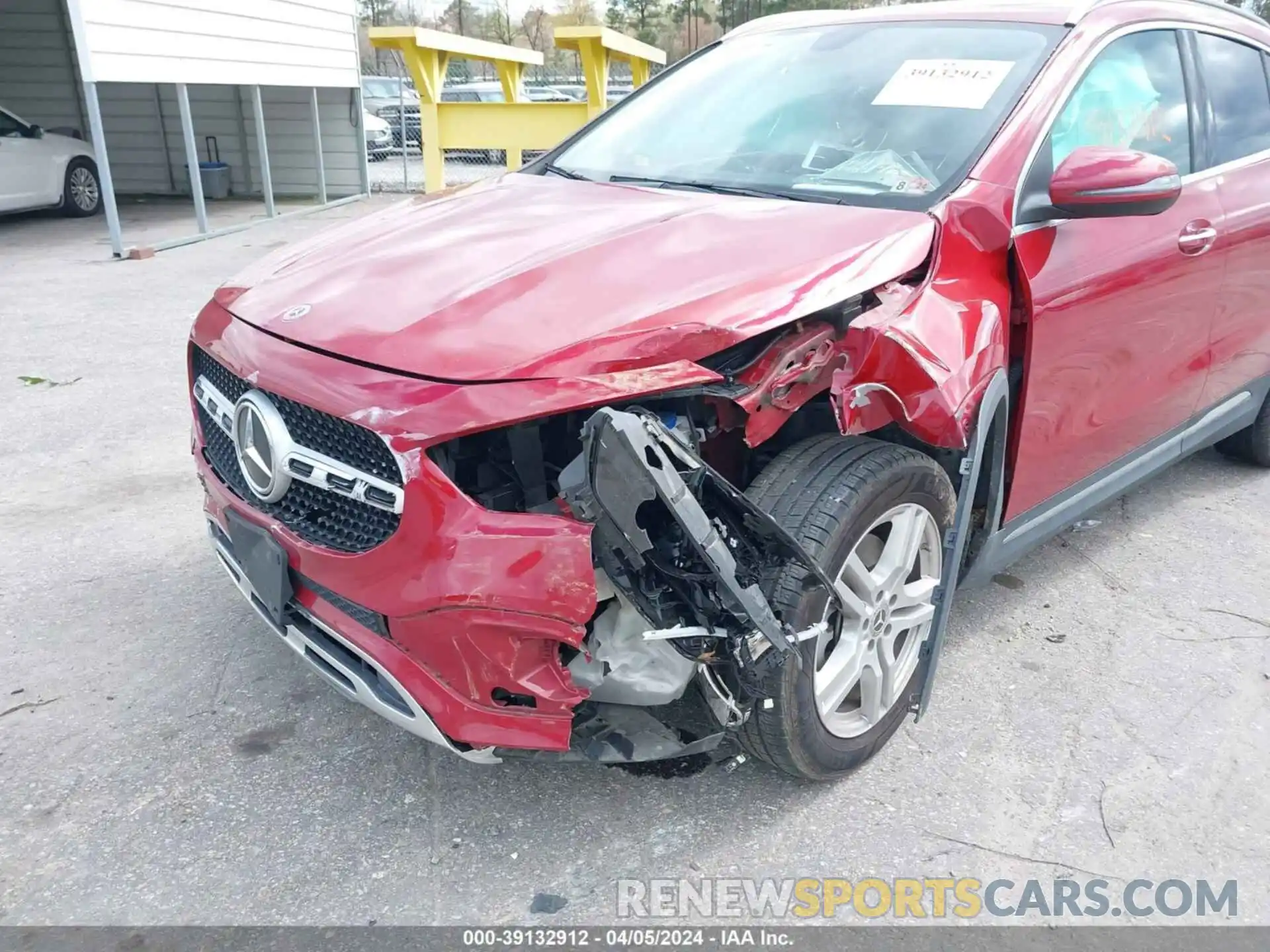 6 Photograph of a damaged car W1N4N4HB8MJ207521 MERCEDES-BENZ GLA 250 2021