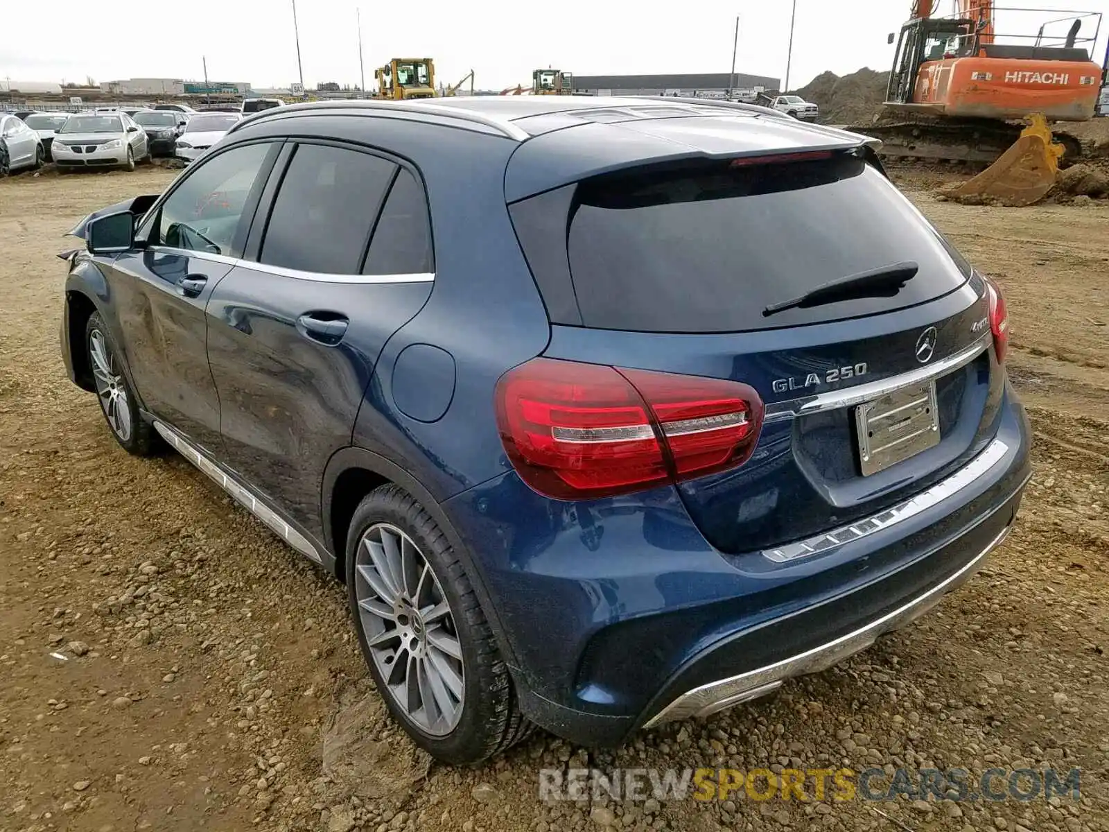 3 Photograph of a damaged car WDCTG4GB0KJ622371 MERCEDES-BENZ GLA 250 4M 2019