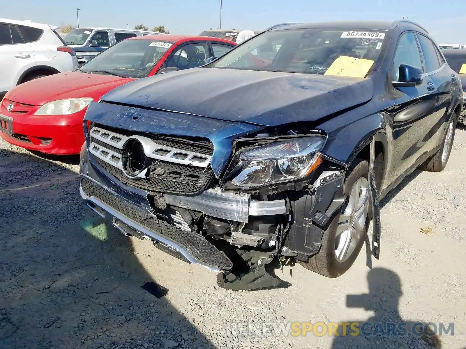 9 Photograph of a damaged car WDCTG4GB2KJ618158 MERCEDES-BENZ GLA 250 4M 2019