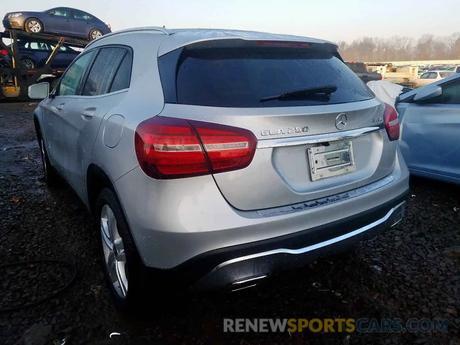 3 Photograph of a damaged car WDCTG4GB2KU016570 MERCEDES-BENZ GLA 250 4M 2019