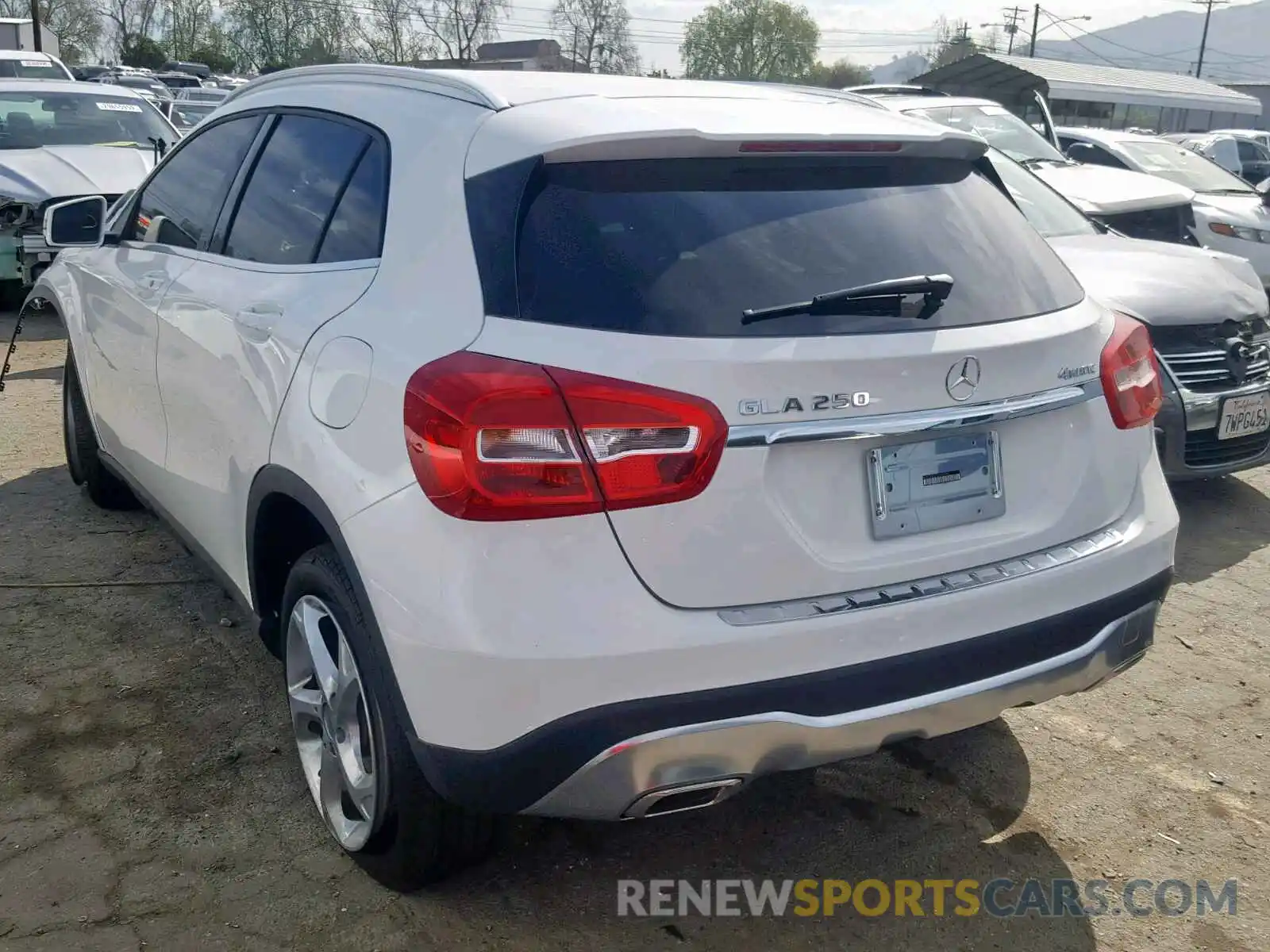 3 Photograph of a damaged car WDCTG4GB3KU002788 MERCEDES-BENZ GLA 250 4M 2019