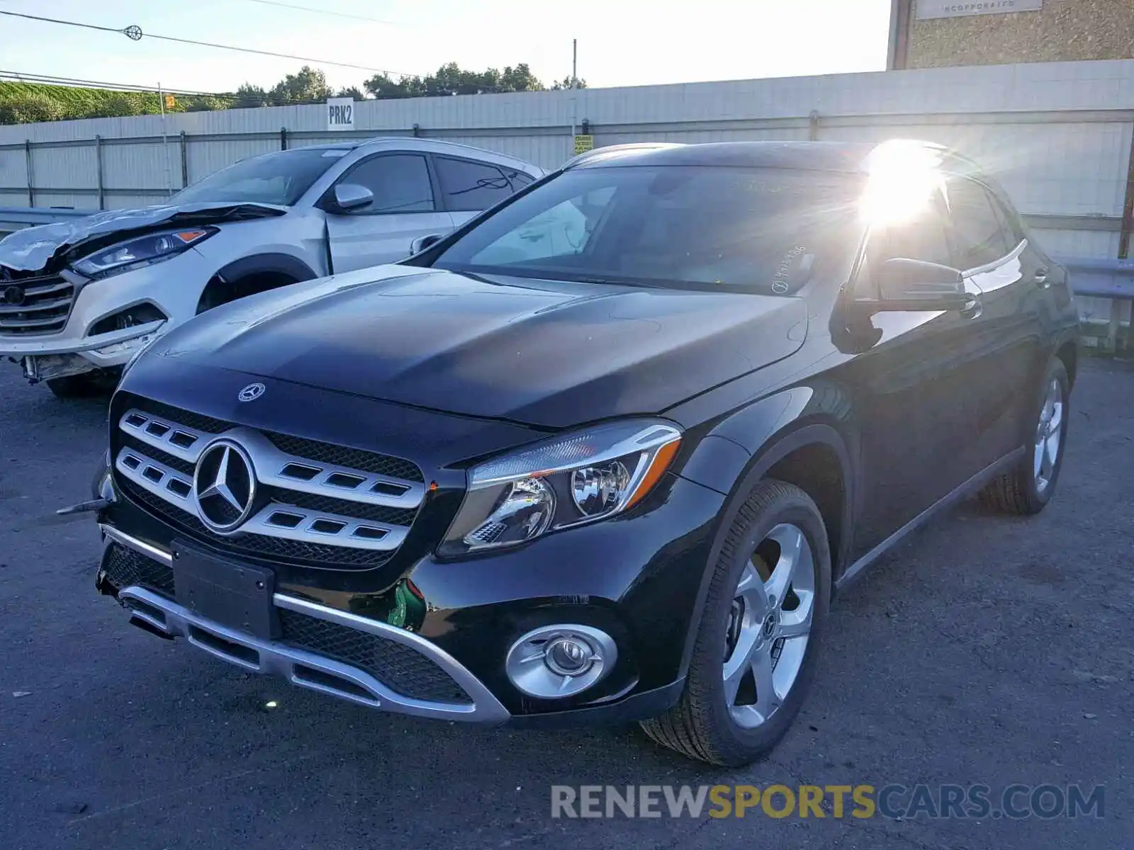 2 Фотография поврежденного автомобиля WDCTG4GB3KU009000 MERCEDES-BENZ GLA 250 4M 2019