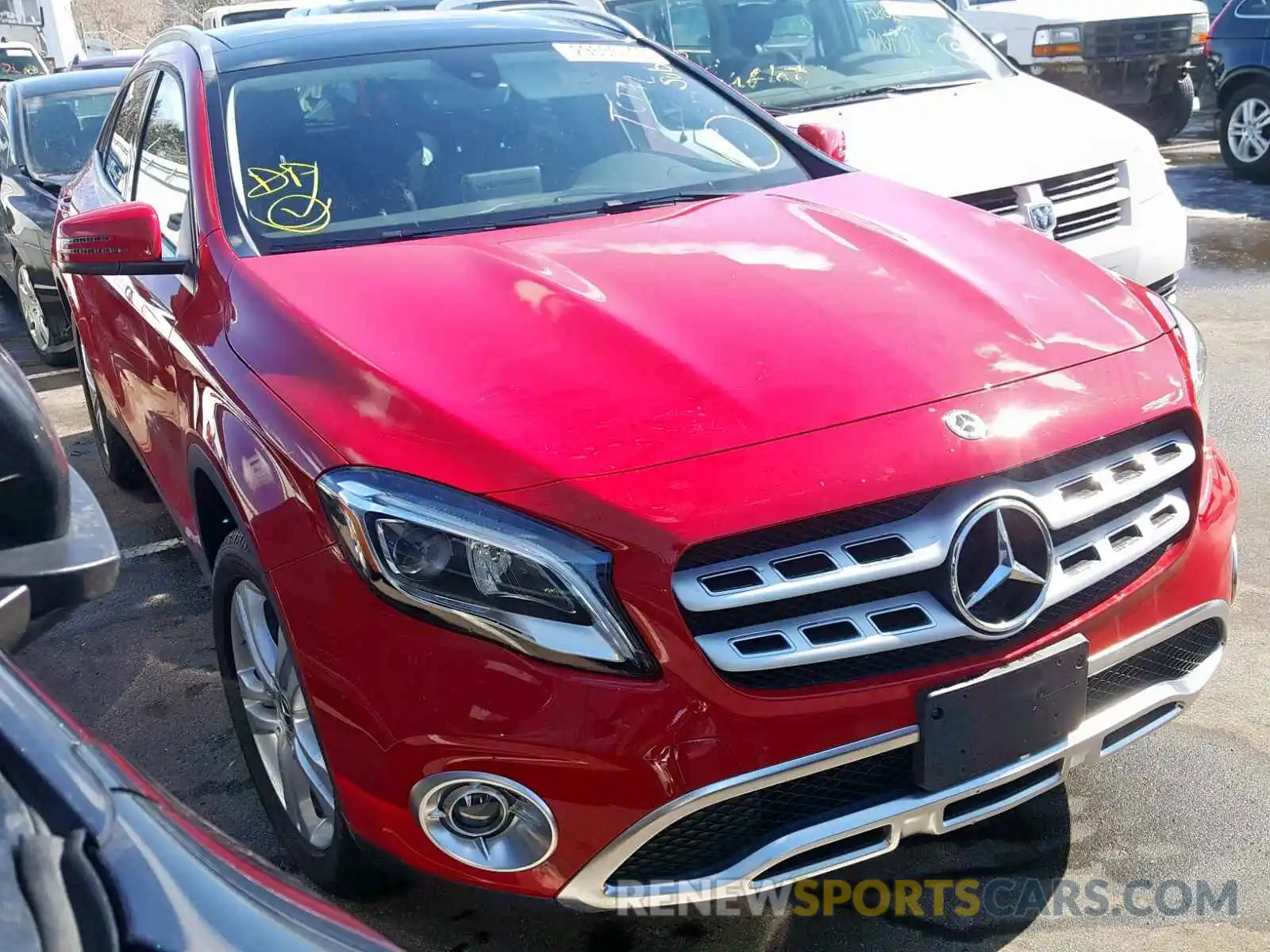 1 Фотография поврежденного автомобиля WDCTG4GB4KJ589763 MERCEDES-BENZ GLA 250 4M 2019