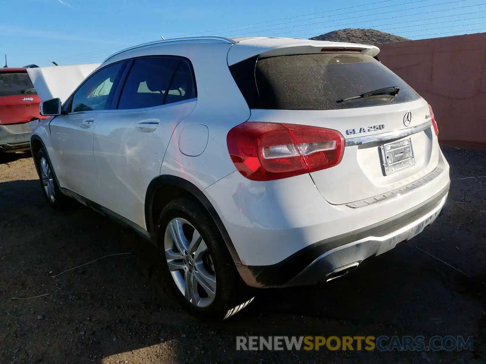 3 Photograph of a damaged car WDCTG4GB4KU003450 MERCEDES-BENZ GLA 250 4M 2019