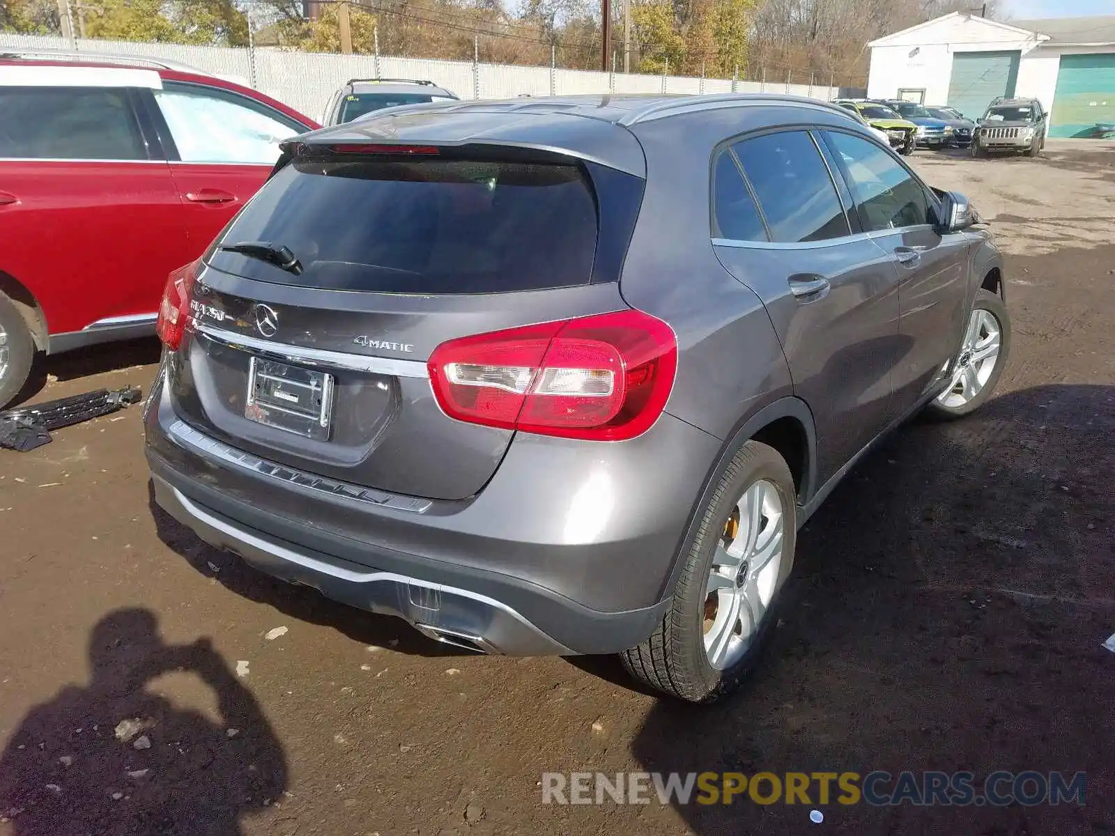 4 Photograph of a damaged car WDCTG4GB6KJ553072 MERCEDES-BENZ GLA 250 4M 2019