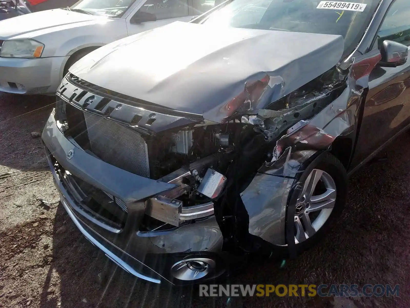 9 Photograph of a damaged car WDCTG4GB6KJ553072 MERCEDES-BENZ GLA 250 4M 2019