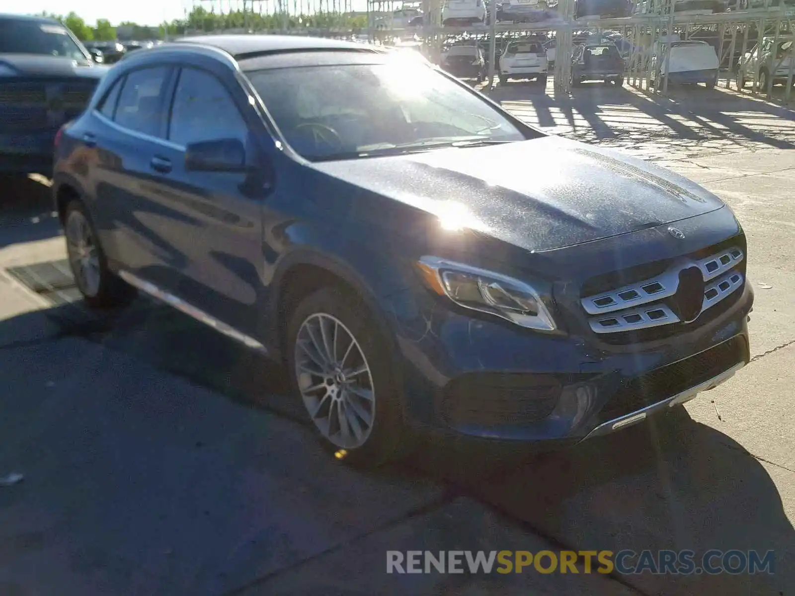 1 Photograph of a damaged car WDCTG4GB7KJ611318 MERCEDES-BENZ GLA 250 4M 2019