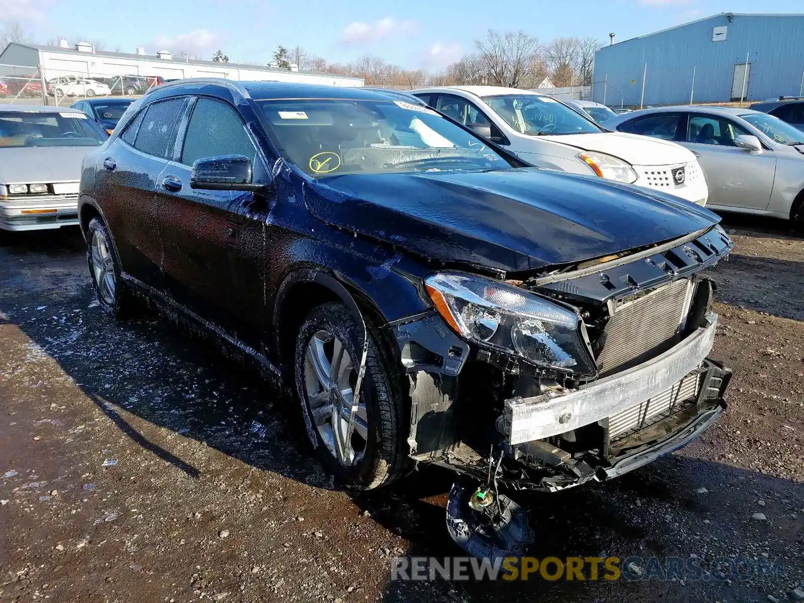 1 Photograph of a damaged car WDCTG4GBXKJ552118 MERCEDES-BENZ GLA 250 4M 2019