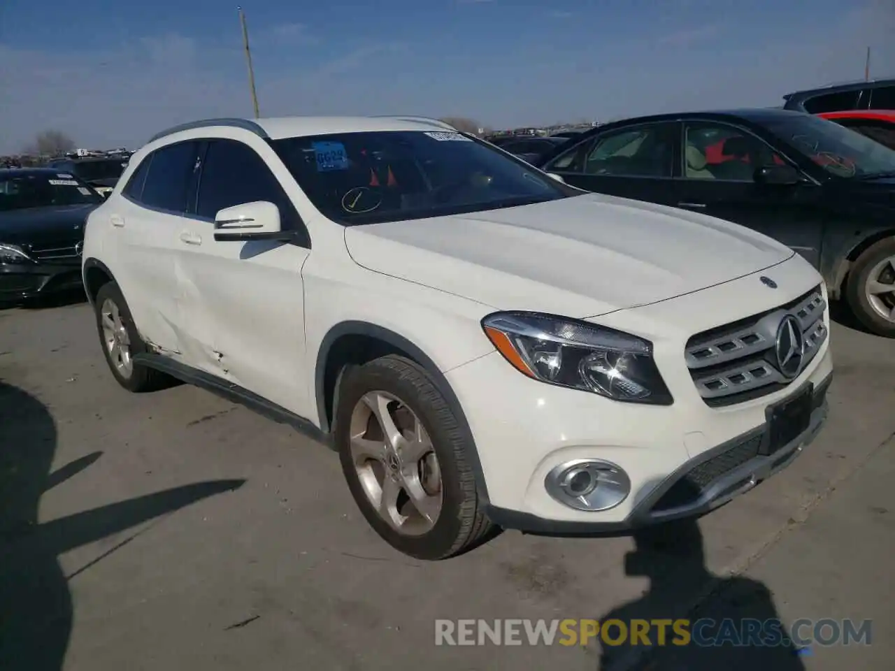 1 Photograph of a damaged car WDCTG4EB0KU003447 MERCEDES-BENZ GLA-CLASS 2019