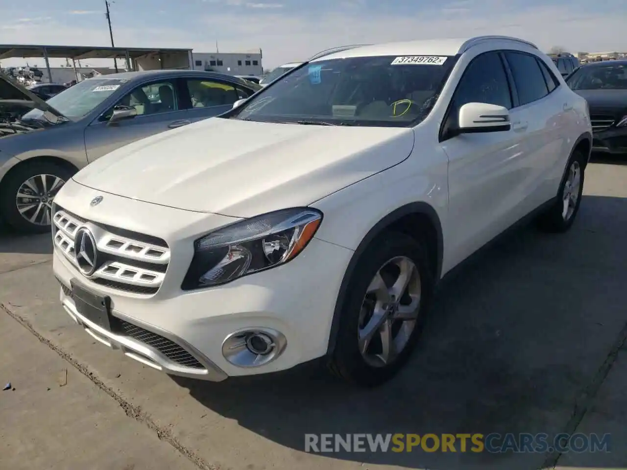 2 Photograph of a damaged car WDCTG4EB0KU003447 MERCEDES-BENZ GLA-CLASS 2019