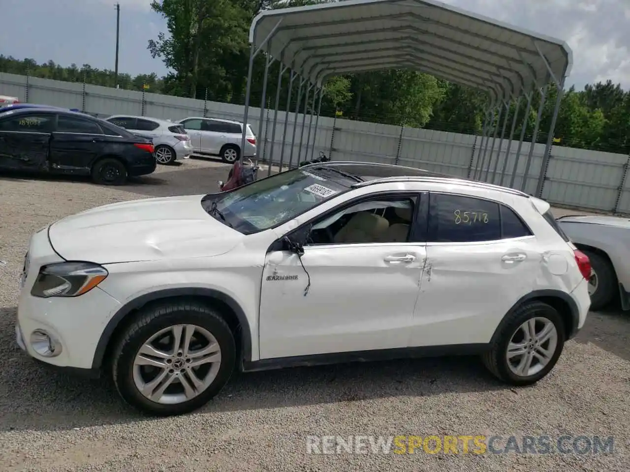 9 Photograph of a damaged car WDCTG4EB0KU014609 MERCEDES-BENZ GLA-CLASS 2019