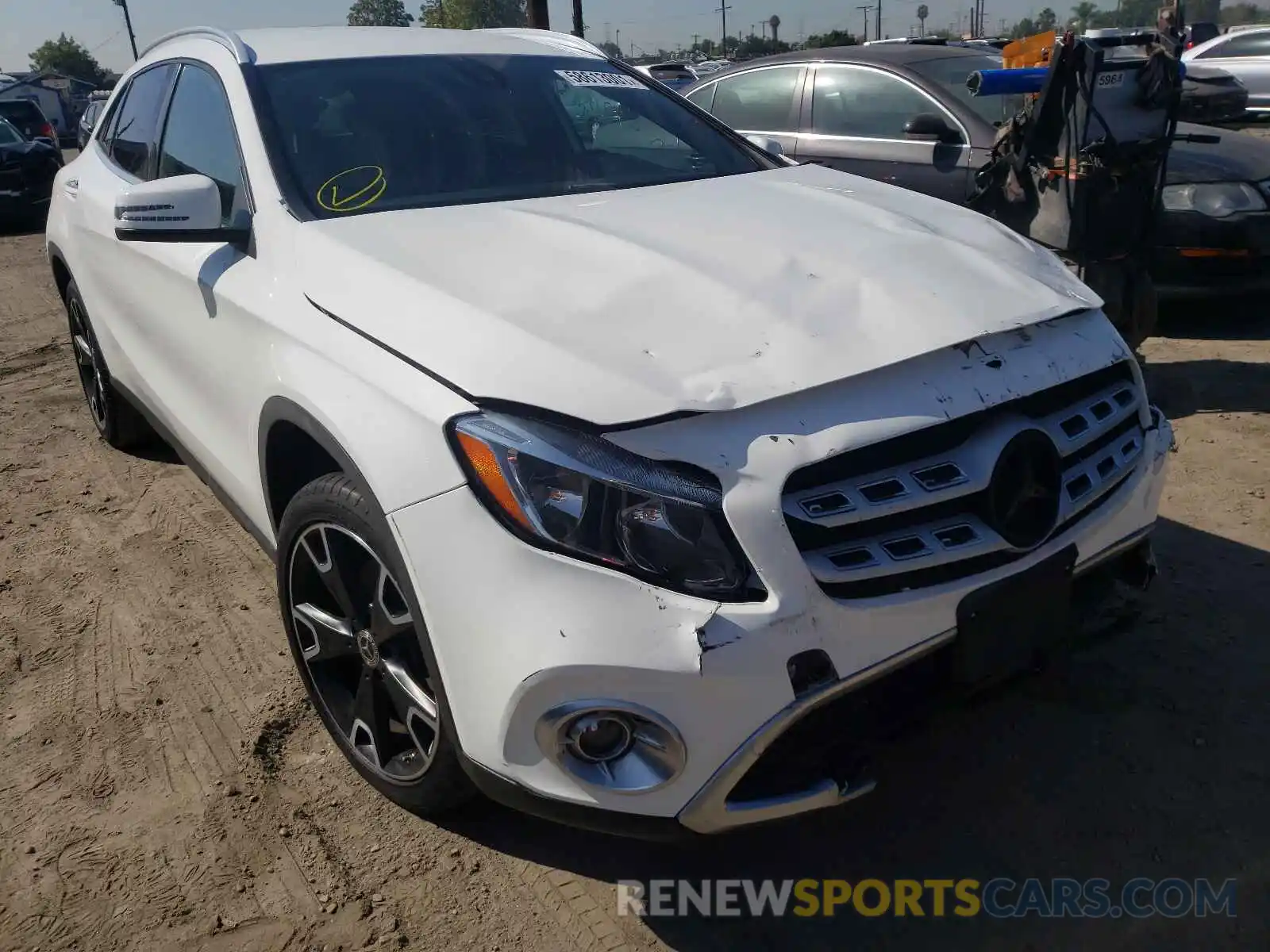 1 Photograph of a damaged car WDCTG4EB1KU008625 MERCEDES-BENZ GLA-CLASS 2019