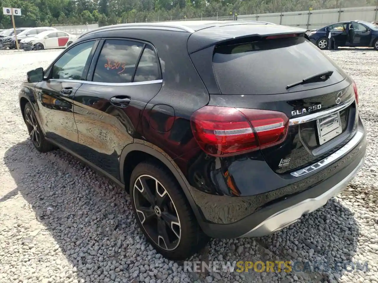 3 Photograph of a damaged car WDCTG4EB2KU001327 MERCEDES-BENZ GLA-CLASS 2019