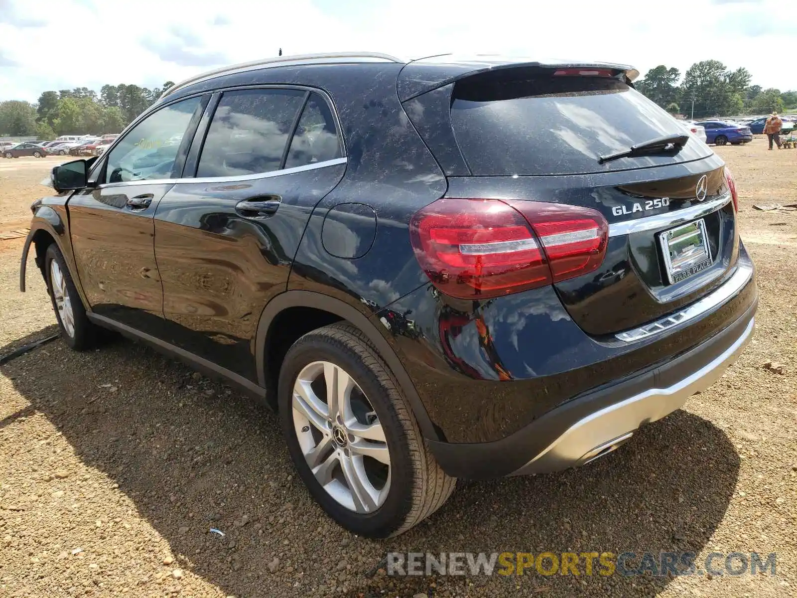 3 Photograph of a damaged car WDCTG4EB3KJ602893 MERCEDES-BENZ GLA-CLASS 2019