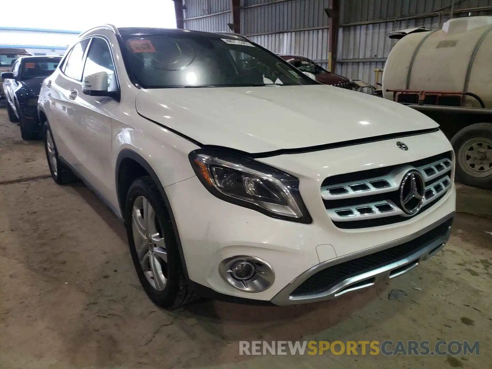 1 Photograph of a damaged car WDCTG4EB3KJ628720 MERCEDES-BENZ GLA-CLASS 2019