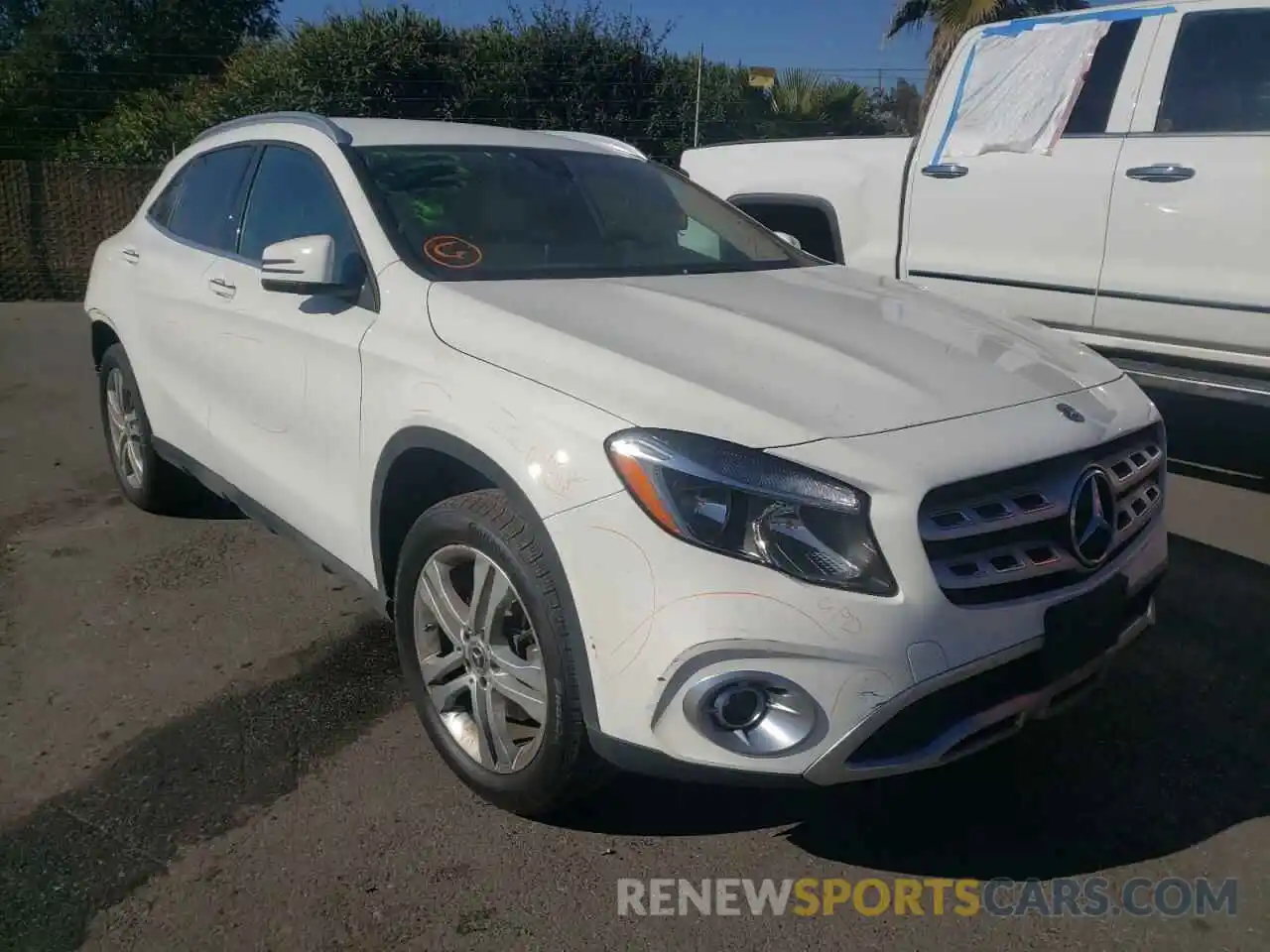 1 Photograph of a damaged car WDCTG4EB3KU002485 MERCEDES-BENZ GLA-CLASS 2019