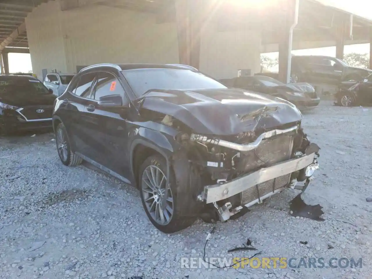 1 Photograph of a damaged car WDCTG4EB4KU003595 MERCEDES-BENZ GLA-CLASS 2019