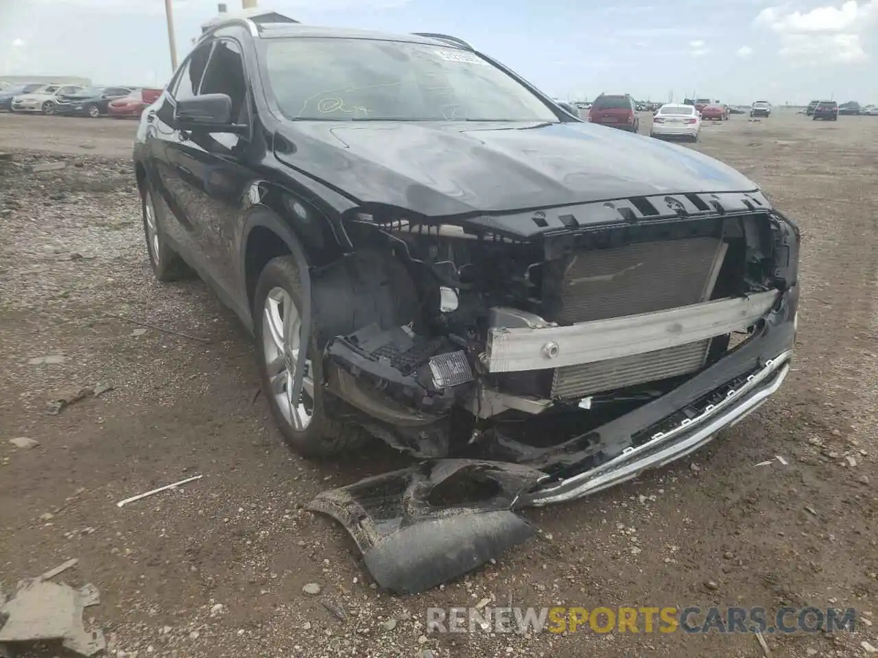 1 Photograph of a damaged car WDCTG4EB5KJ605715 MERCEDES-BENZ GLA-CLASS 2019