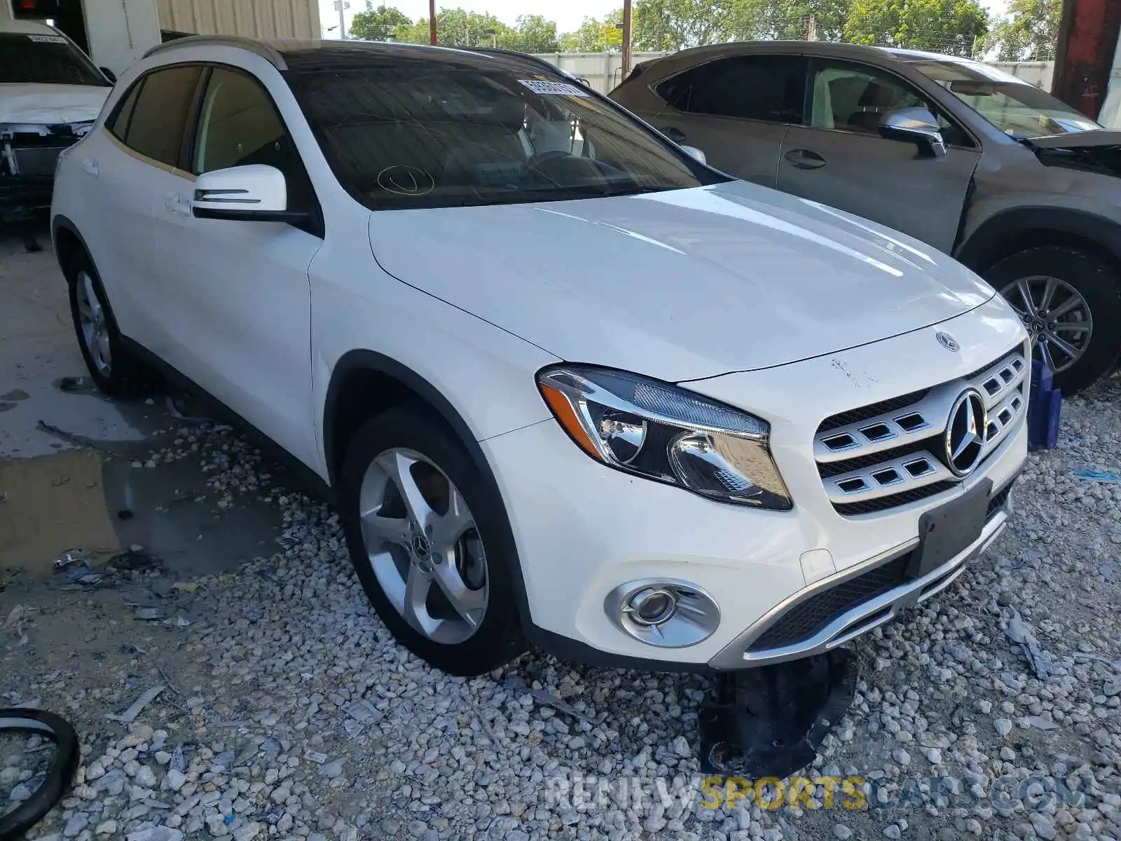 1 Photograph of a damaged car WDCTG4EB5KU000351 MERCEDES-BENZ GLA-CLASS 2019