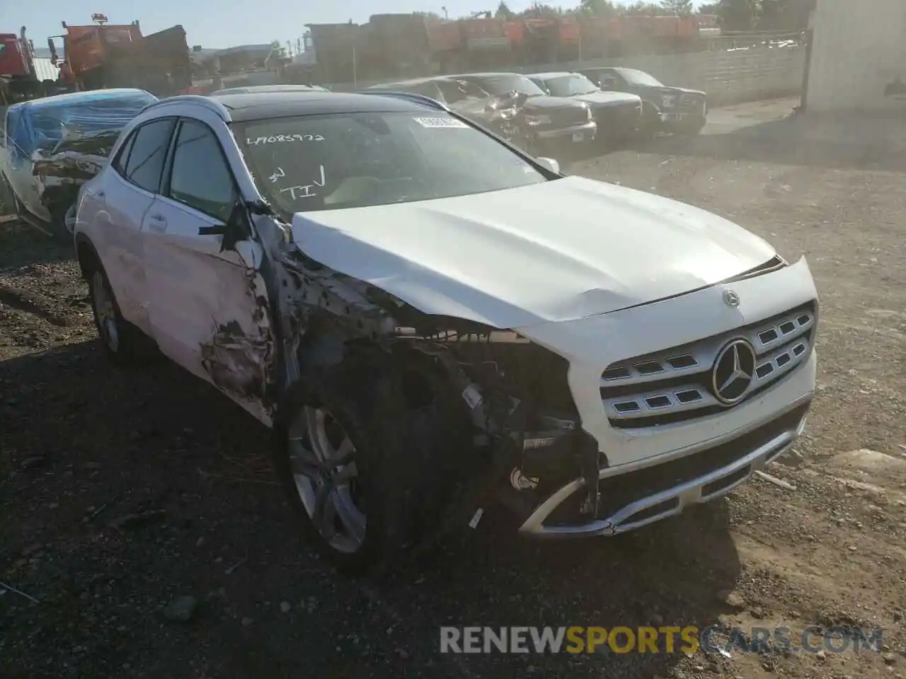 1 Photograph of a damaged car WDCTG4EB5KU009356 MERCEDES-BENZ GLA-CLASS 2019