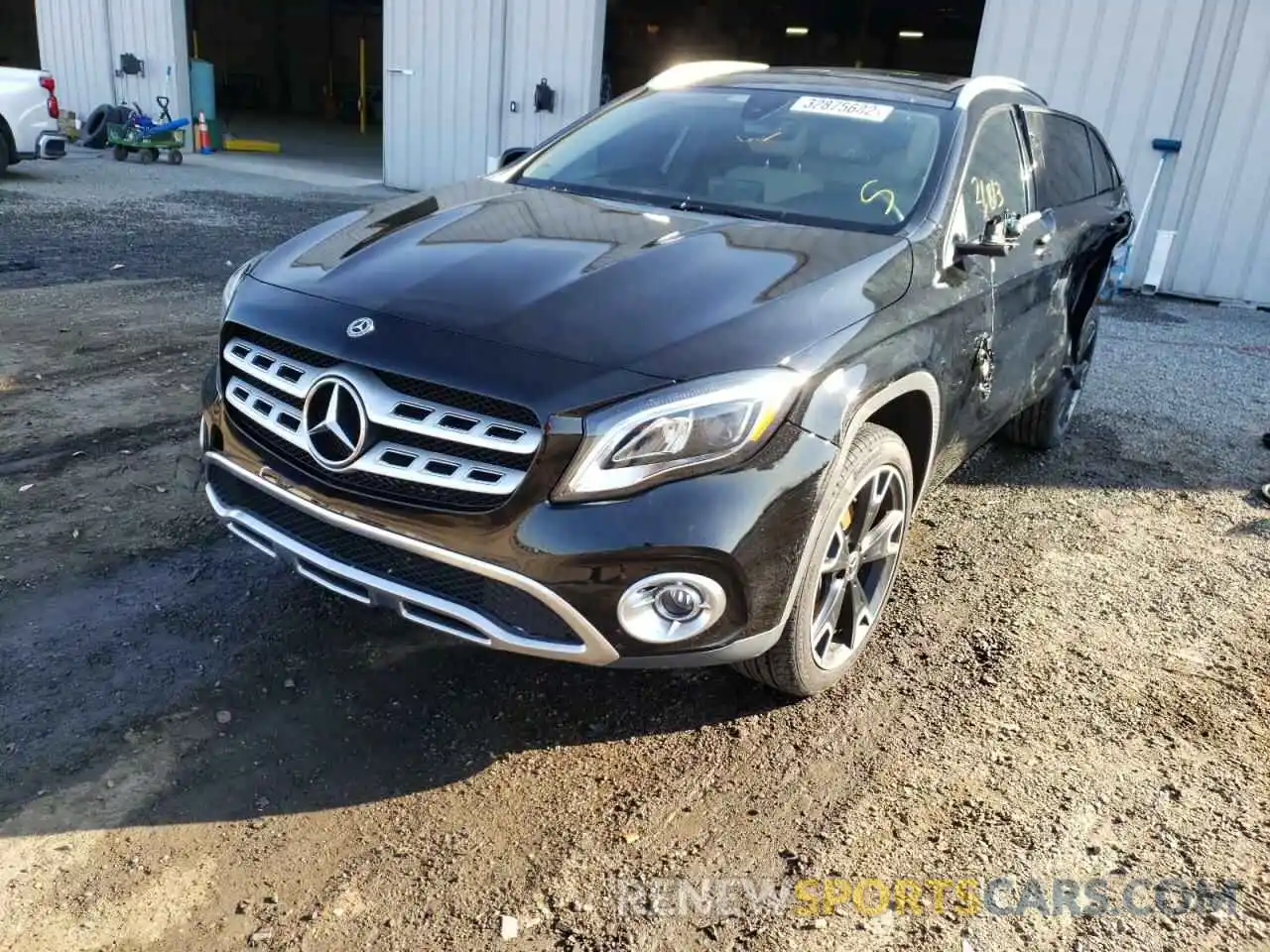 2 Photograph of a damaged car WDCTG4EB5KU019563 MERCEDES-BENZ GLA-CLASS 2019