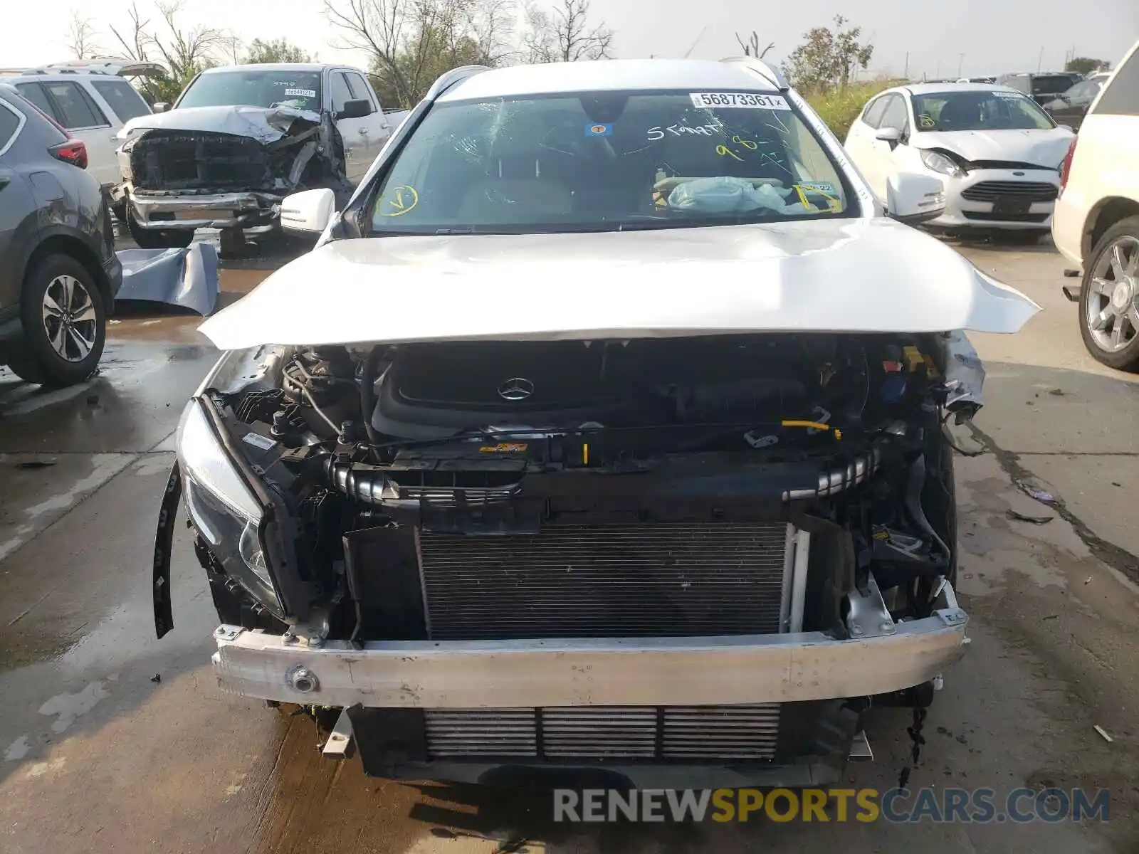 9 Photograph of a damaged car WDCTG4EB6KJ549235 MERCEDES-BENZ GLA-CLASS 2019