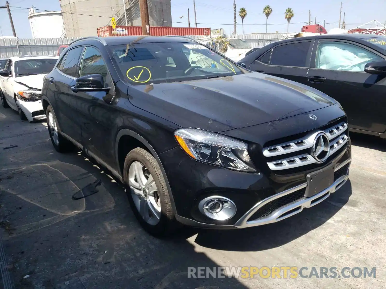 1 Photograph of a damaged car WDCTG4EB6KU007356 MERCEDES-BENZ GLA-CLASS 2019