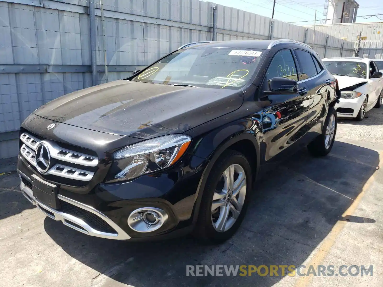 2 Photograph of a damaged car WDCTG4EB6KU007356 MERCEDES-BENZ GLA-CLASS 2019