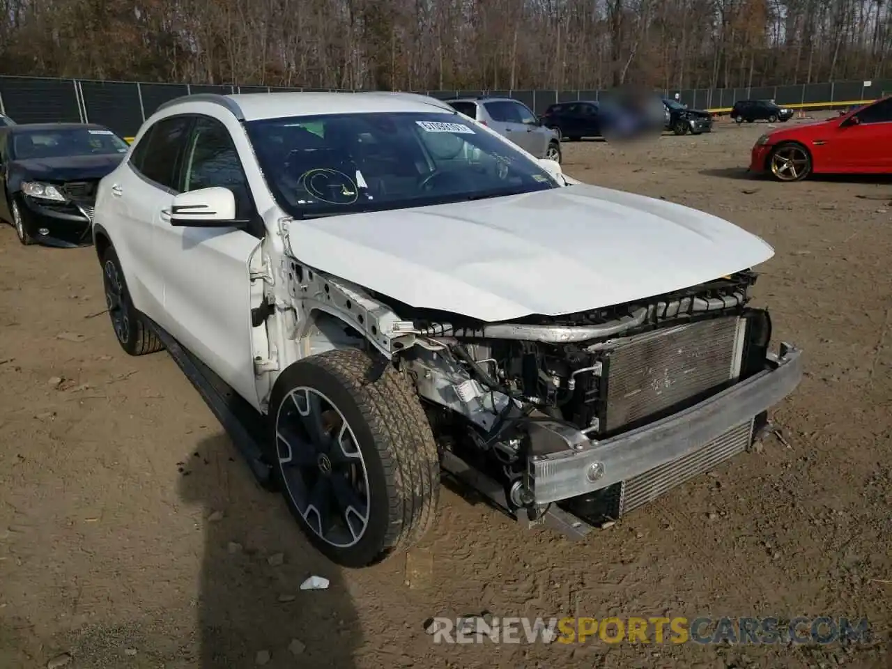 1 Photograph of a damaged car WDCTG4EB7KJ550247 MERCEDES-BENZ GLA-CLASS 2019