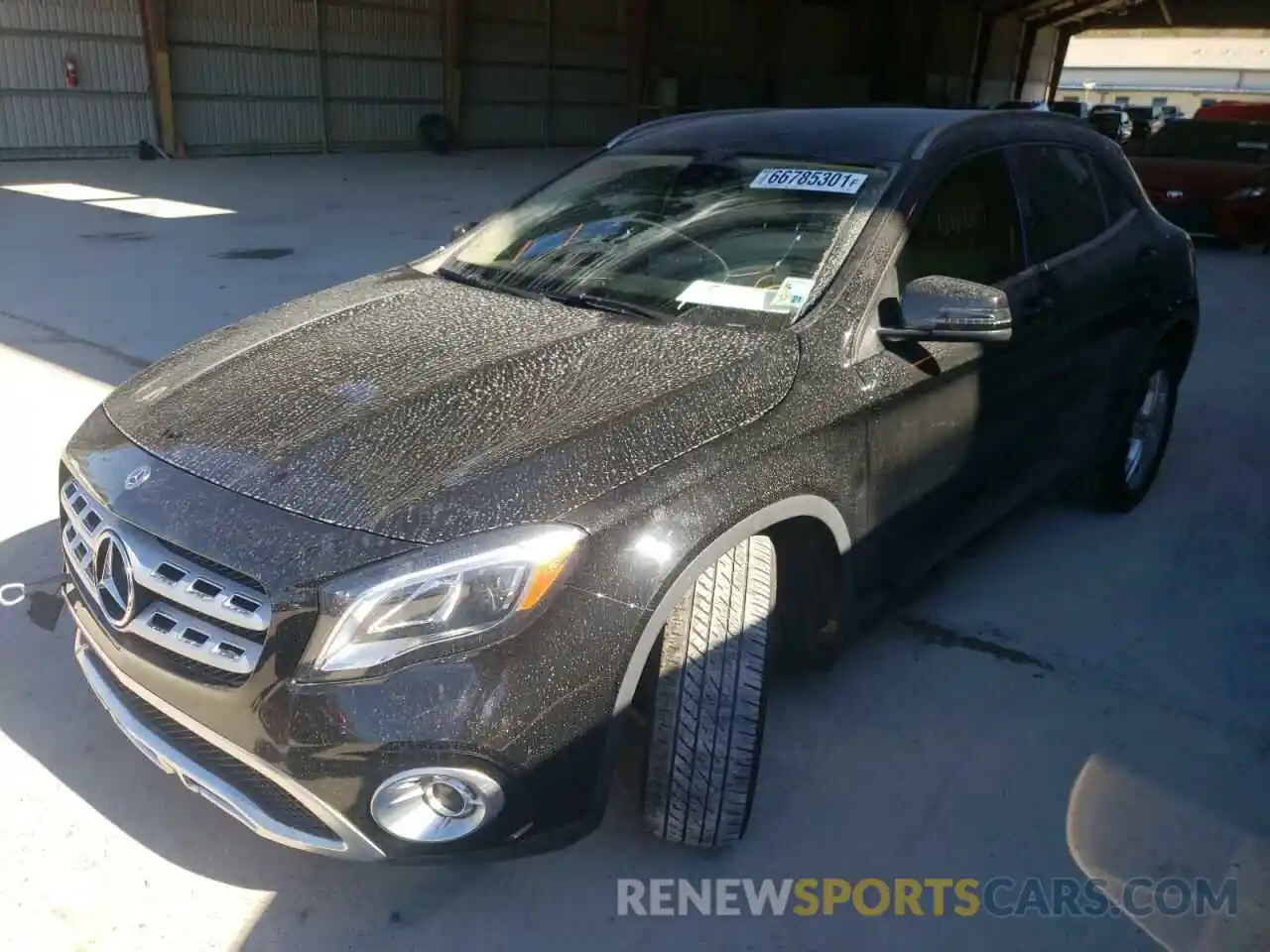 2 Photograph of a damaged car WDCTG4EB7KU002926 MERCEDES-BENZ GLA-CLASS 2019