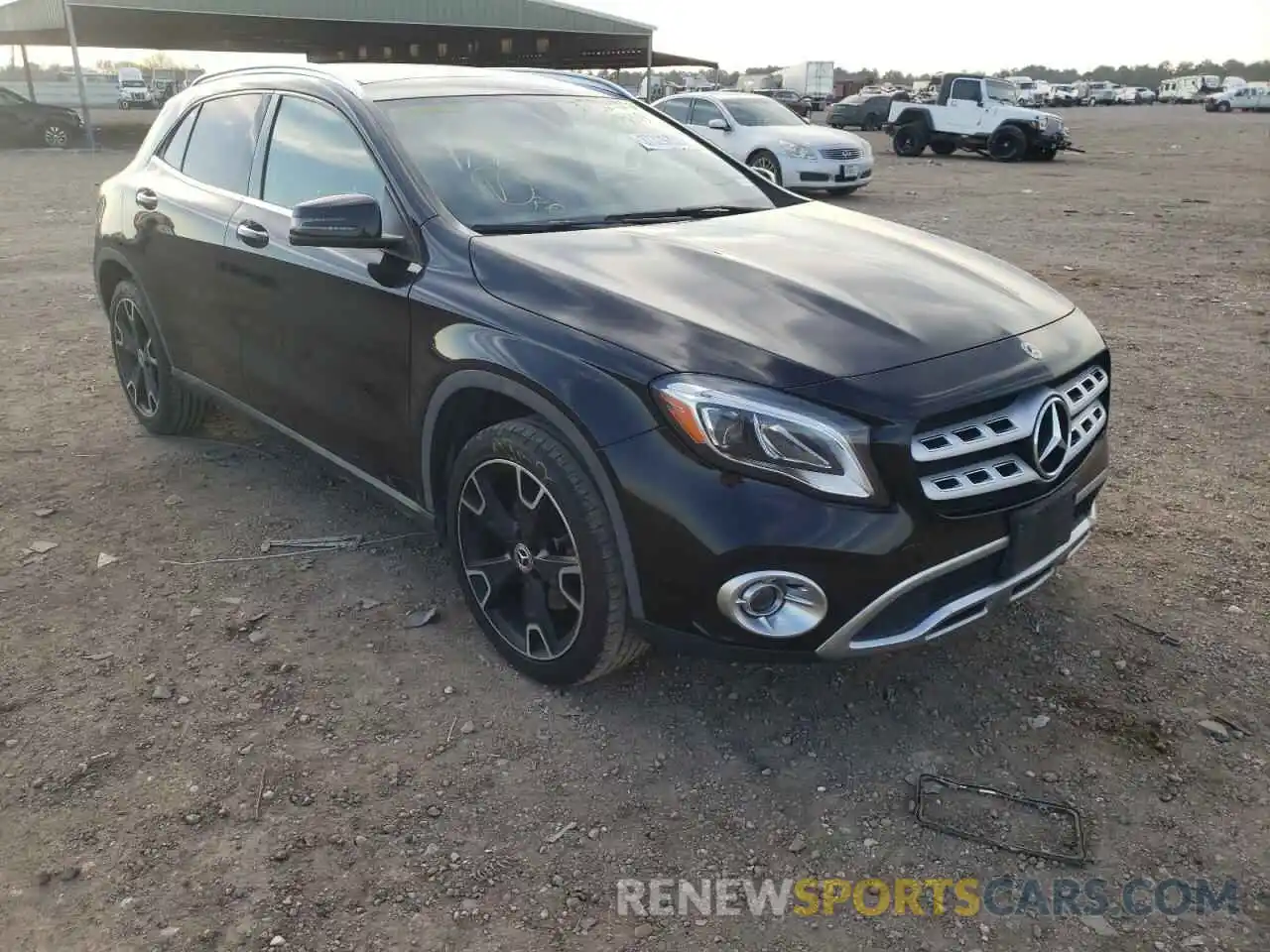 1 Photograph of a damaged car WDCTG4EB7KU005373 MERCEDES-BENZ GLA-CLASS 2019