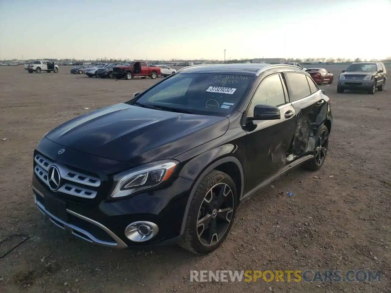 2 Photograph of a damaged car WDCTG4EB7KU005373 MERCEDES-BENZ GLA-CLASS 2019