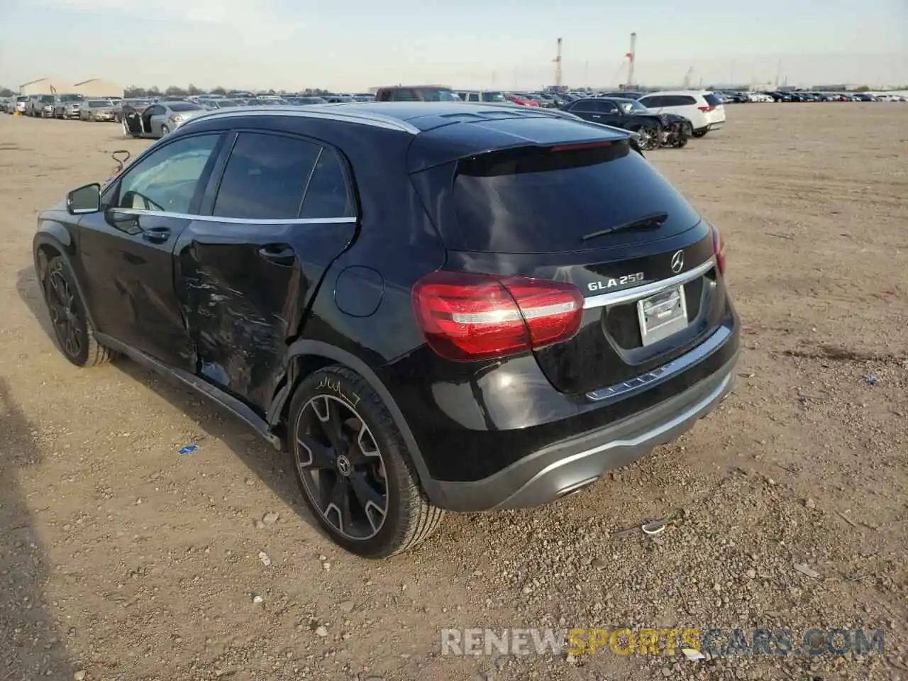 3 Photograph of a damaged car WDCTG4EB7KU005373 MERCEDES-BENZ GLA-CLASS 2019