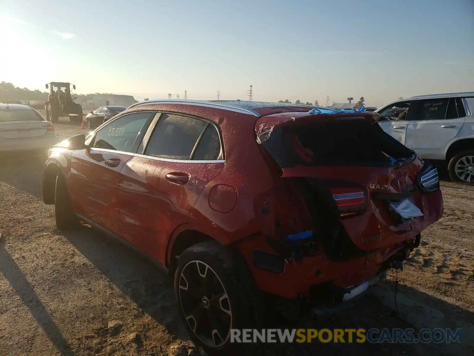 3 Photograph of a damaged car WDCTG4EB7KU020195 MERCEDES-BENZ GLA-CLASS 2019