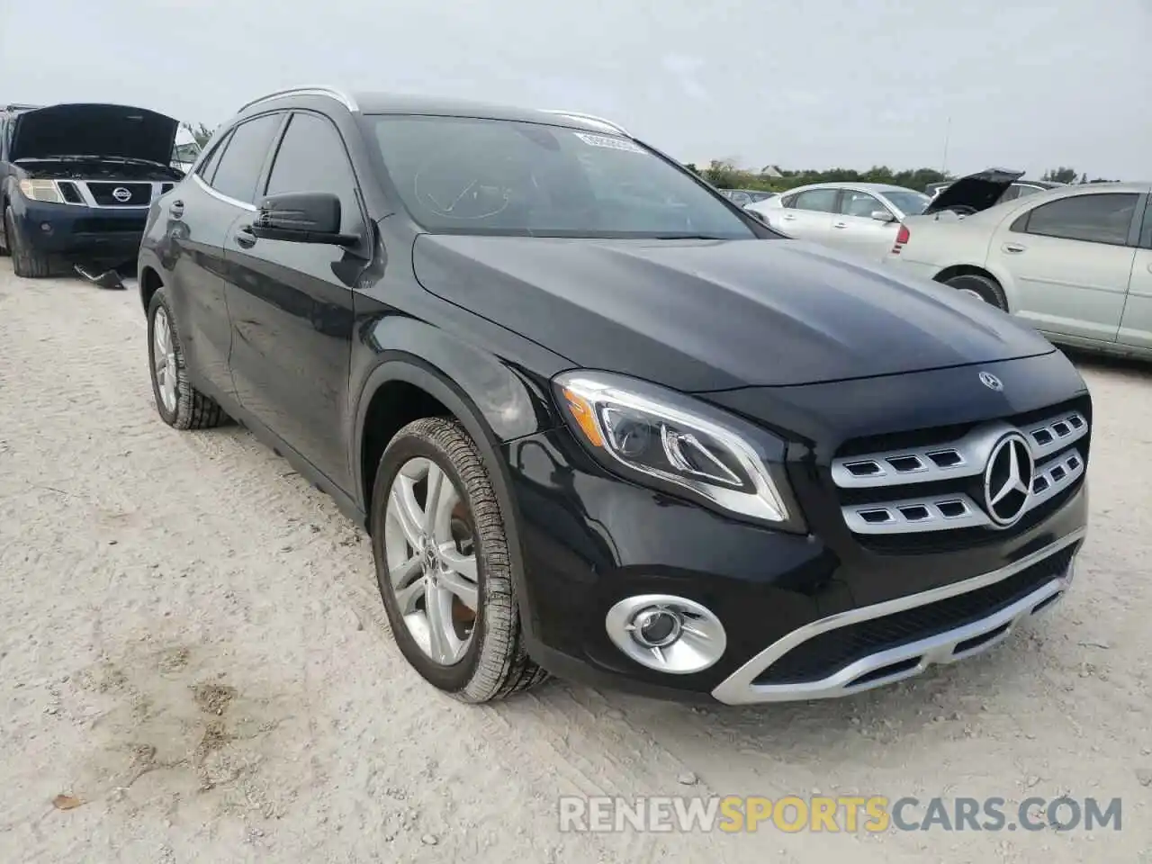 1 Фотография поврежденного автомобиля WDCTG4EB8KU000621 MERCEDES-BENZ GLA-CLASS 2019