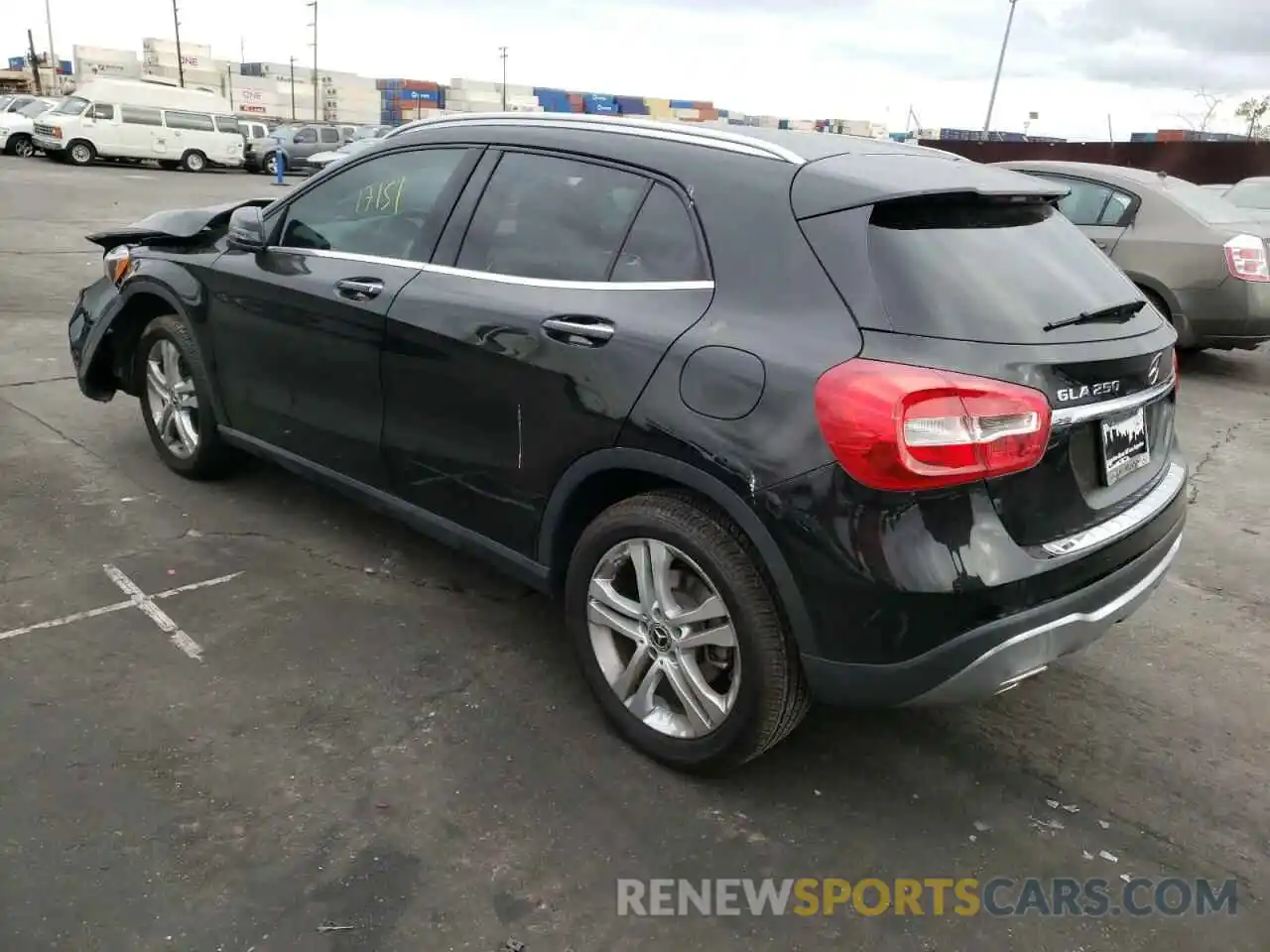 3 Photograph of a damaged car WDCTG4EB8KU002093 MERCEDES-BENZ GLA-CLASS 2019