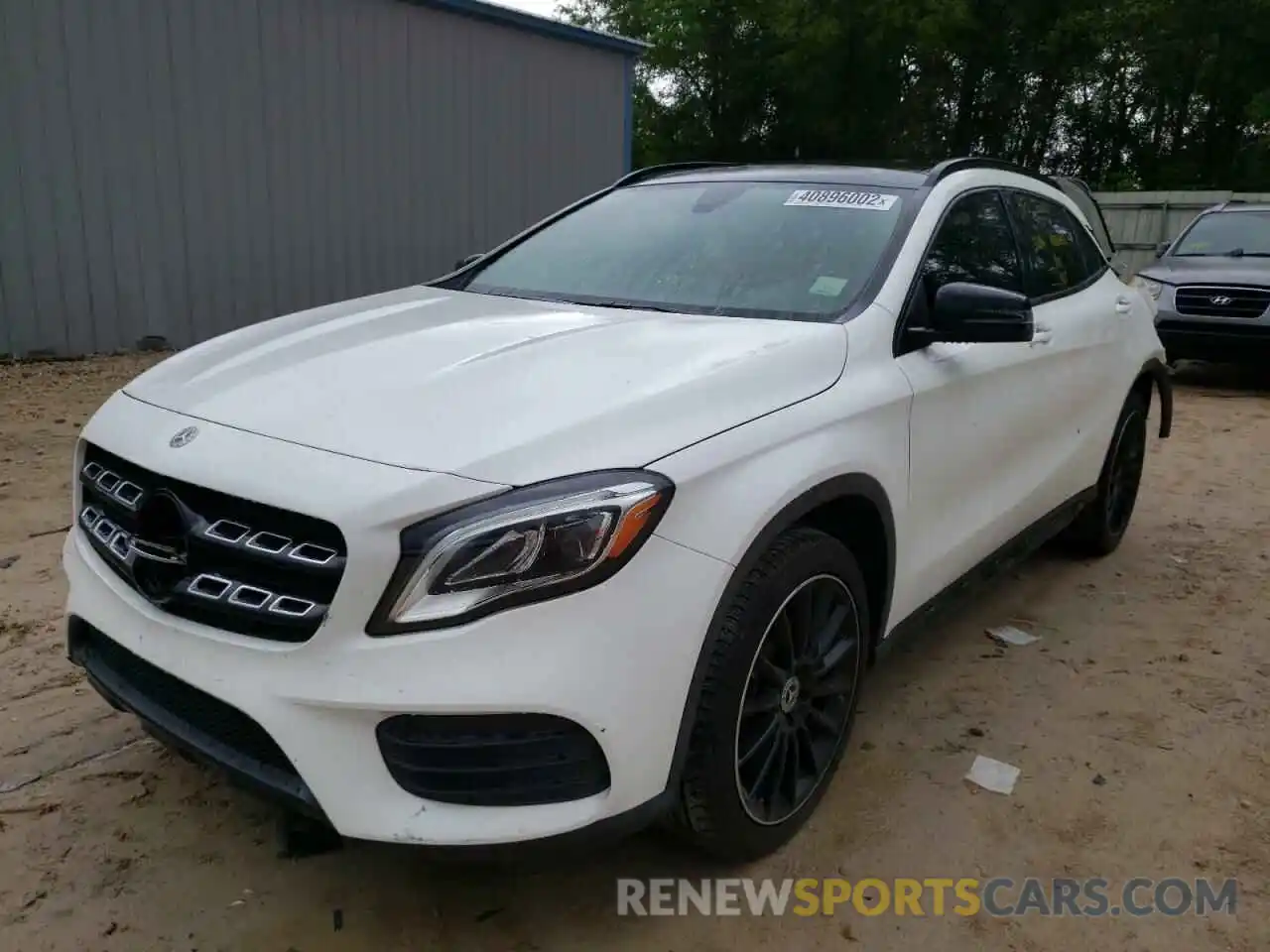 2 Photograph of a damaged car WDCTG4EB8KU008444 MERCEDES-BENZ GLA-CLASS 2019