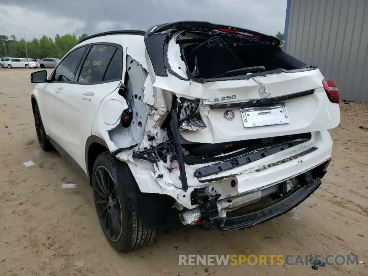 3 Photograph of a damaged car WDCTG4EB8KU008444 MERCEDES-BENZ GLA-CLASS 2019