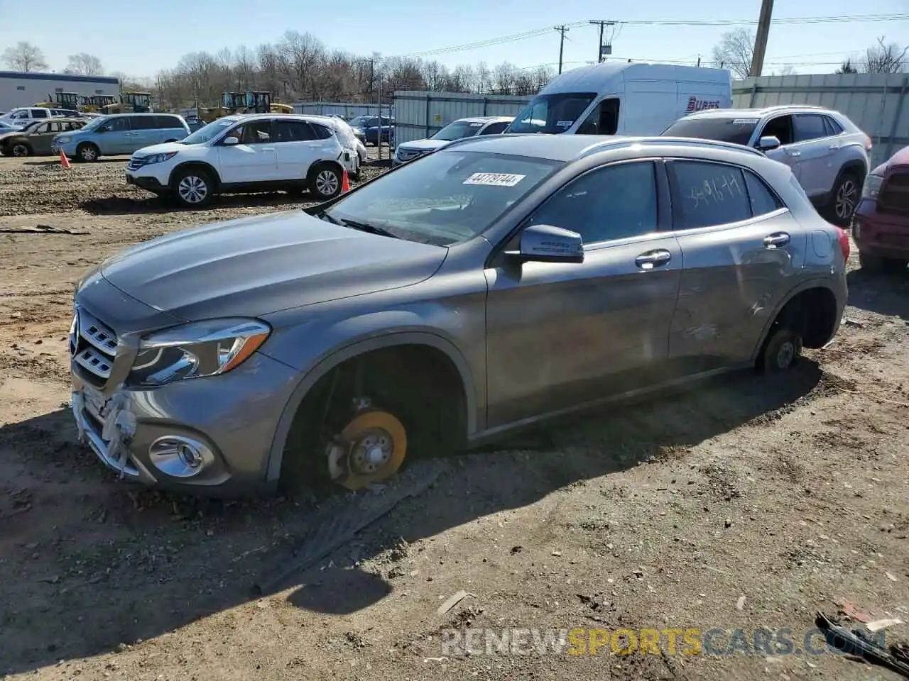 1 Фотография поврежденного автомобиля WDCTG4EB9KJ550962 MERCEDES-BENZ GLA-CLASS 2019