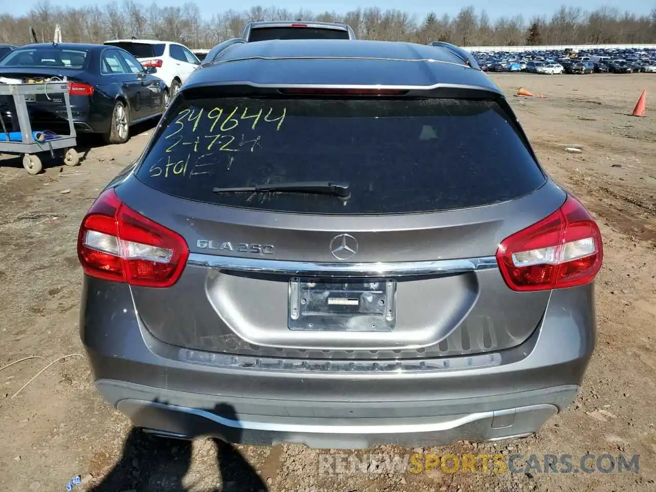 6 Photograph of a damaged car WDCTG4EB9KJ550962 MERCEDES-BENZ GLA-CLASS 2019