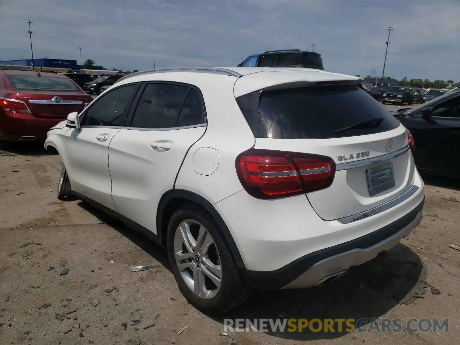 3 Photograph of a damaged car WDCTG4EB9KU004287 MERCEDES-BENZ GLA-CLASS 2019