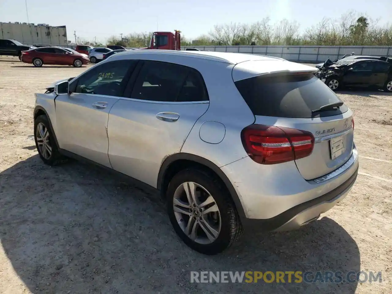 3 Photograph of a damaged car WDCTG4EB9KU020389 MERCEDES-BENZ GLA-CLASS 2019